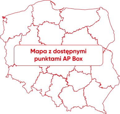 Mapa z dostępnymi punktami AP Box